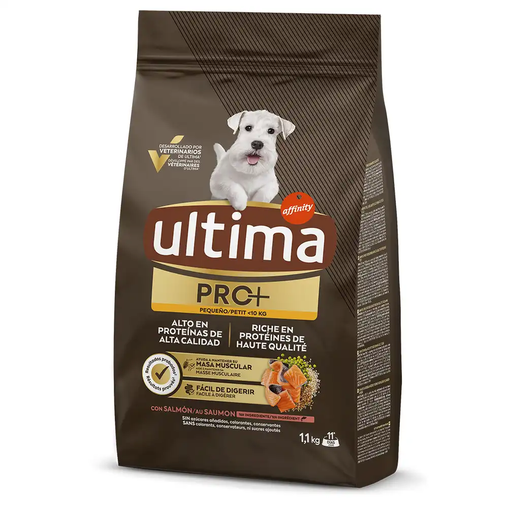 Ultima Dog Mini PRO+ Salmón - 1,1 kg