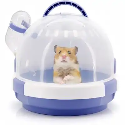 ZooVenture Jaula de transporte portátil para hámsteres y ratones - Azul - Zooventure - Comparador de precios