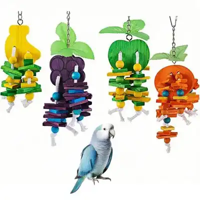 ZooVenture s para masticar para loros y periquitos - Naranja + Manzana + Plátano + Uva - Zooventure - Comparador de precios