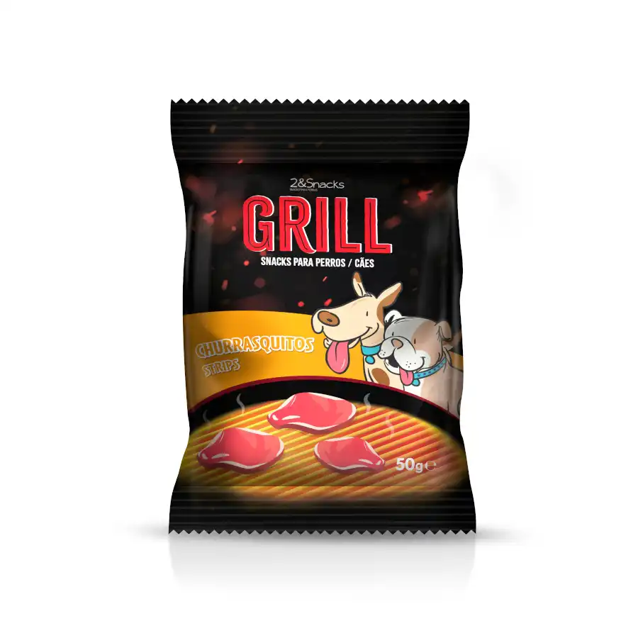 2&Snacks Churrasquitos Grill de Carne para perros