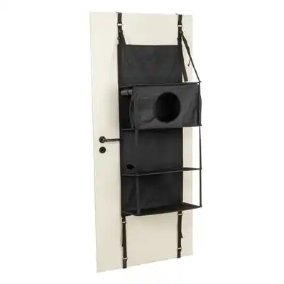 Árbol de escalada zooplus Basics Door para gatos - negro - Zooplus Basics - Comparador de precios