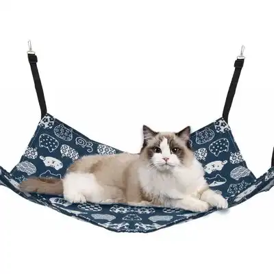 HausPets Hamaca colgante grande de lino para gatos (hasta 7,7 kg) - Artículo 1 - HausPets - Comparador de precios