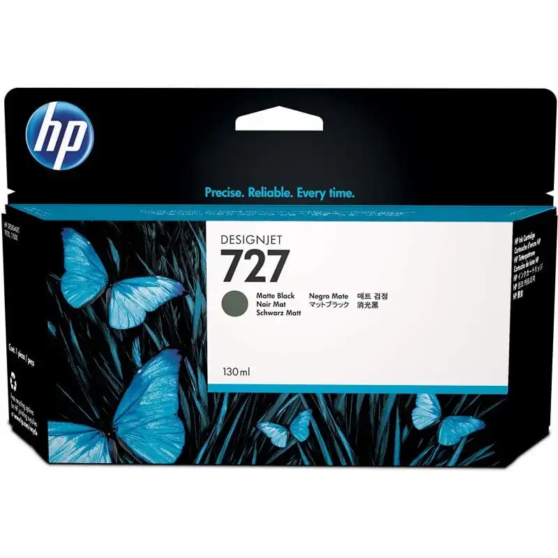 HP 727 Designjet Cartucho de Tinta Original Negro