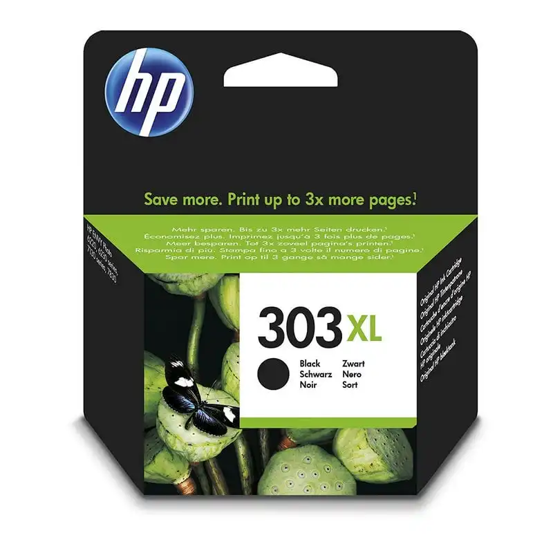 HP Cartucho de Tinta Original 303XL Negro