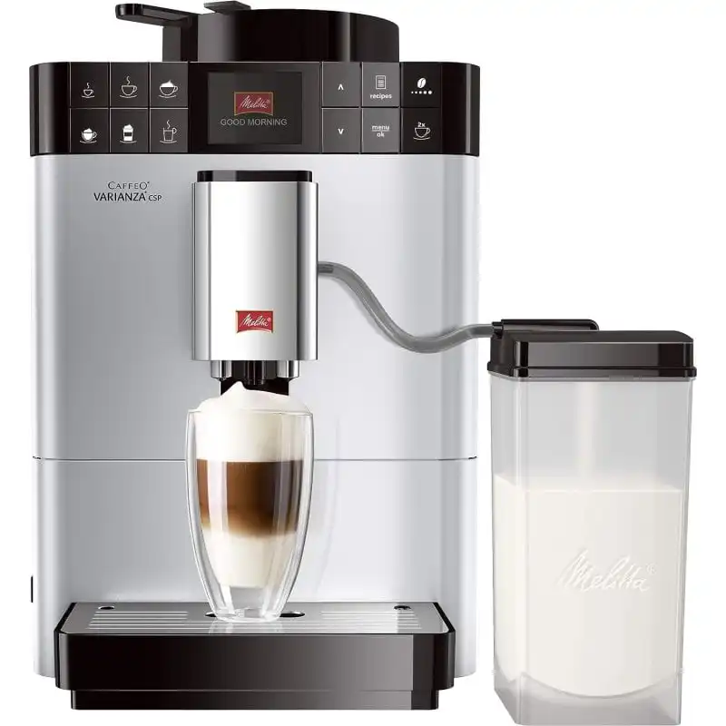 Melitta Caffeo Varianza CSP Cafetera Espresso Automática con Molinillo 15 Bares Acero Inoxidable