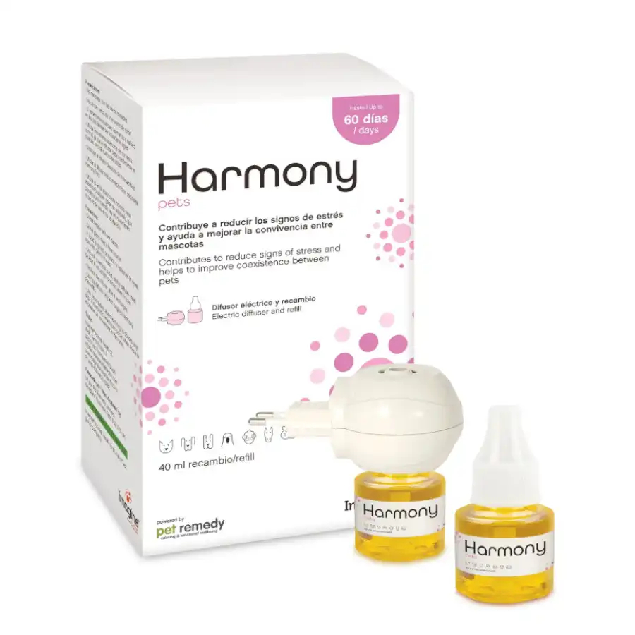Urano Harmony Pets Difusor para perros y gatos - Recambio 2 x 40 ml - Urano - Comparador de precios