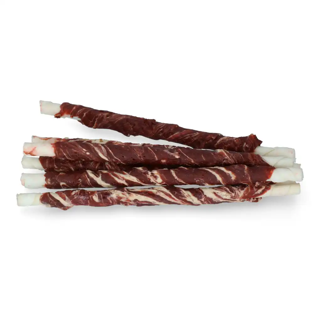 Braaaf Twister de cordero con bacalao para perros - 21 cm (6 unidades) - Braaaf - Comparador de precios