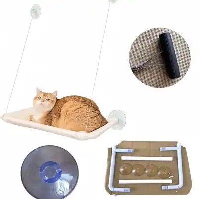 FurryFusion Hamaca para gatos montada en la ventana - Artículo 1 - Furry Fusion - Comparador de precios