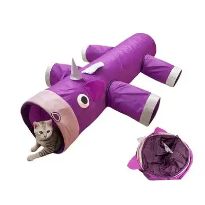 FurryFusion Túnel de peluche para gatos - Artículo 1 - Furry Fusion - Comparador de precios