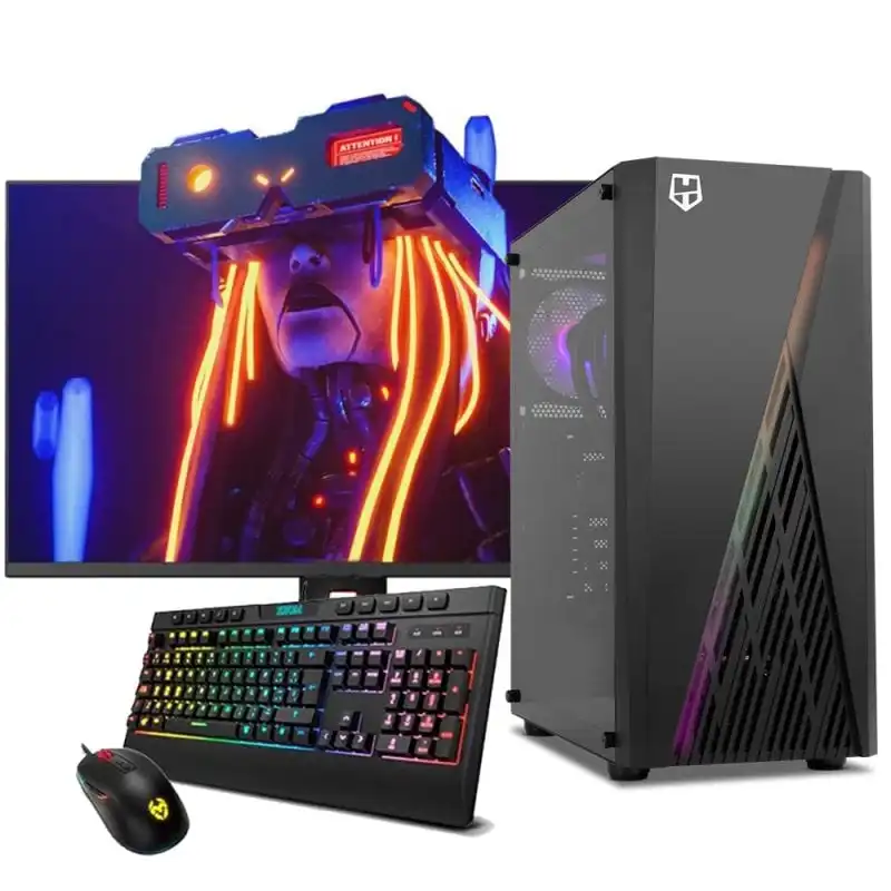 Neo-PC Gaming Frostpulse AMD Ryzen 7 5700G/32GB/1TB SSD/RTX 4060 + Monitor 27" FullHD + Teclado y Ratón