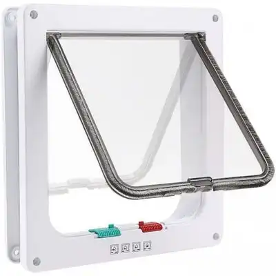 Pawffee Gatera de 4 posiciones: puerta para gatos/perros túnel cerradura - 1 pieza - Pawffee - Comparador de precios