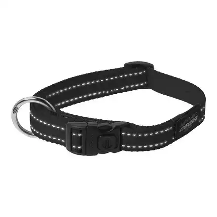 Rogz Collar "Fanbelt" l Negro - Rogz - Comparador de precios