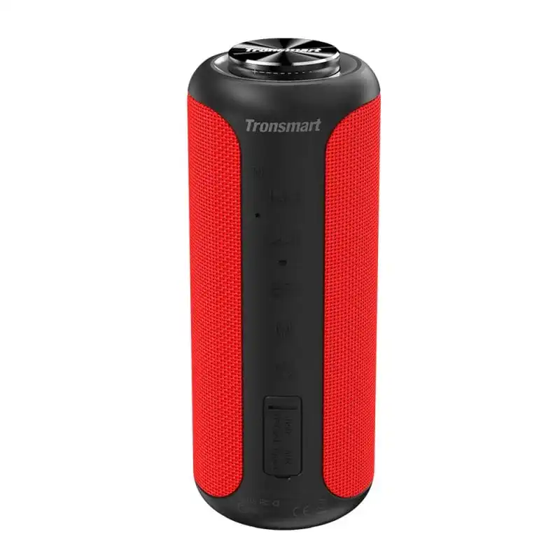 Tronsmart T6 Plus Upgraded Altavoz Bluetooth 40W Rojo