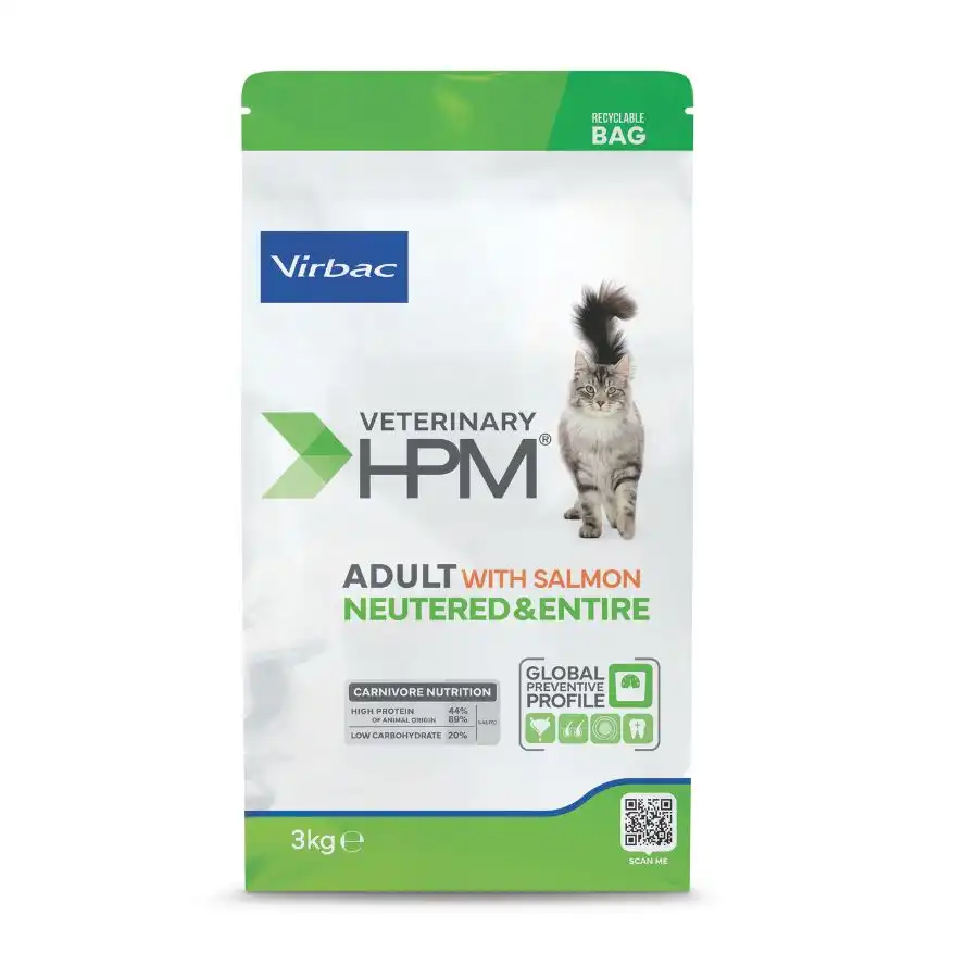 Virbac HPM Veterinary Pienso Salmón para gatos adultos - 1.5 kg - Virbac - Comparador de precios