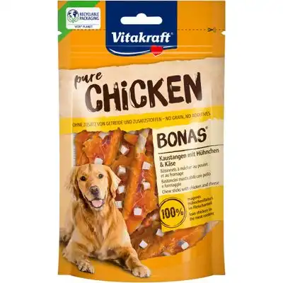 Vitakraft Bonas con pollo y queso snacks para perros - 80 g - Vitakraft - Comparador de precios