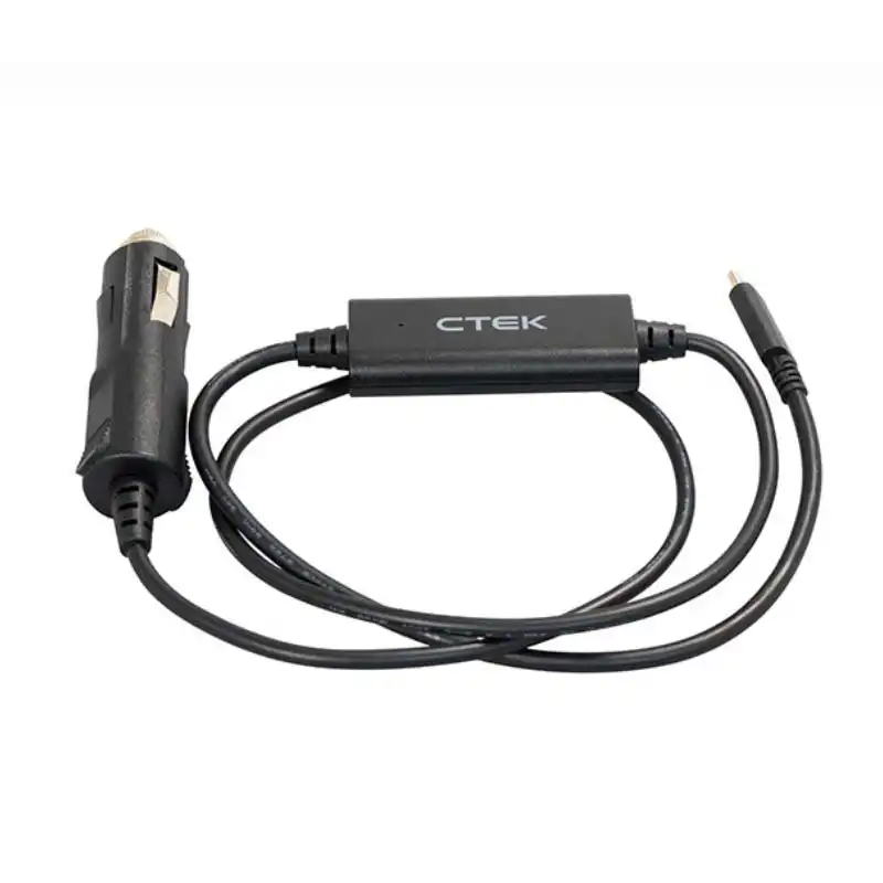 Ctek Cable Usb-c 12v A Toma De Mechero Para Cargador Cs Free