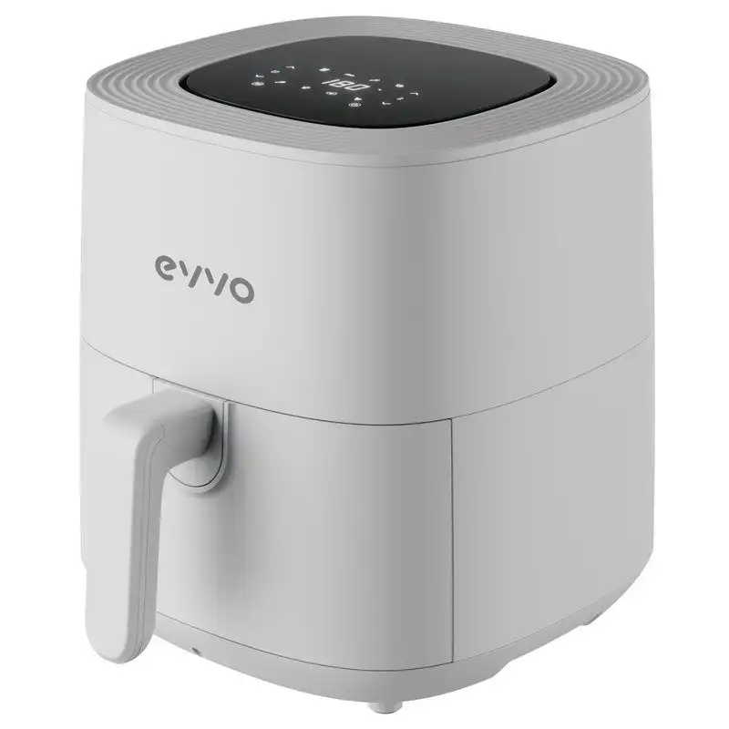 Evvo Home Tasty Fryer Freidora de Aire sin Aceite 6L 1700W Blanca
