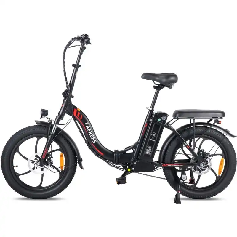Fafrees F20 Bicicleta Eléctrica Motor 250W Batería 576Wh Autonomía 70km Negra