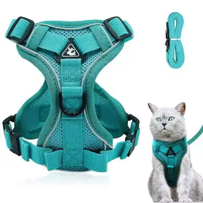 IntiMeg Arnés ajustable a prueba de roturas para gatos con correa - SG - IntiMeg - Comparador de precios