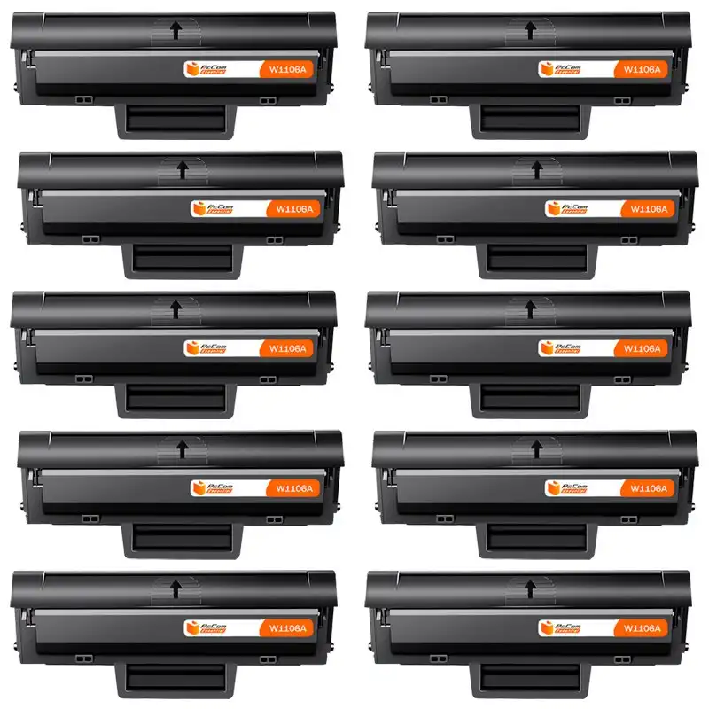 Pccom Essential HP 106A/W1106A Tóner Compatible Negro Pack 10