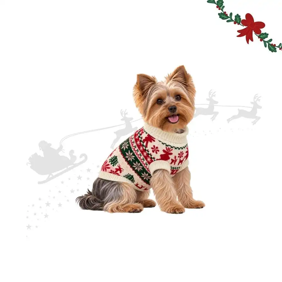 Wonder Christmas Jersey Navideño Fair Isle para perros L (45 cm) - Wonder Christmas - Comparador de precios