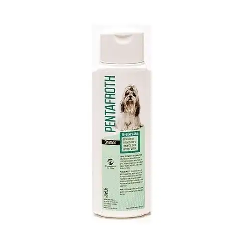 Champú Pentafroth para perros olor Té verde y Aloe vera