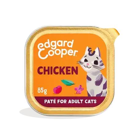 Edgard & Cooper Comida Húmeda Para Gatos en Paté con Pollo, 16x85gr - Edgard & Cooper - Comparador de precios