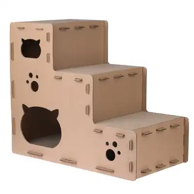 Escalera rascador TIAKI Puzzle para gatos - 70 x 40 x 60 cm (L x An x Al) - TIAKI - Comparador de precios