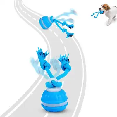 FurryFusion Pelota interactiva para perros - Azul - Furry Fusion - Comparador de precios
