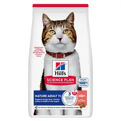 Hill's Science Plan Mature Adult 7+ salmón - 10 kg - Hill's Science Plan - Comparador de precios