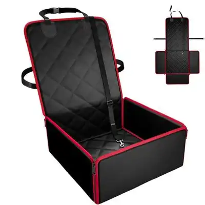 IntiMeg Alfombrilla para coche con forma de perro - Rojo - IntiMeg - Comparador de precios