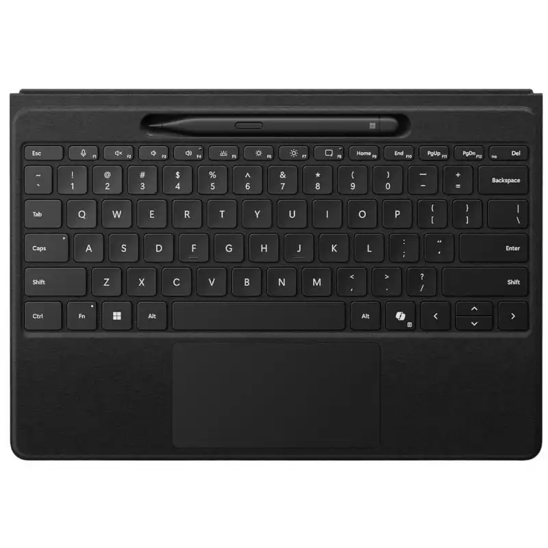Microsoft Surface Pro Flex Keyboard con Slim Pen Funda Negra con Teclado para Surface Pro 11