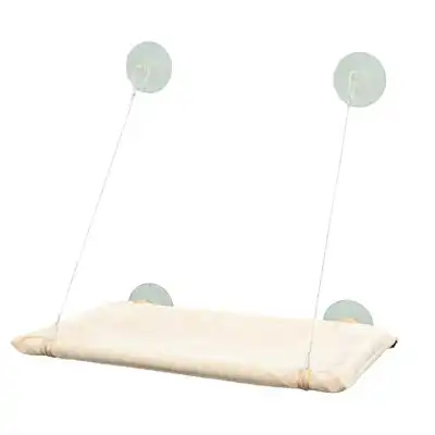 Repisa Karlie de ventana, crema - 51,5 x 31 x 2,5 cm (L x An x Al) - Karlie - Comparador de precios