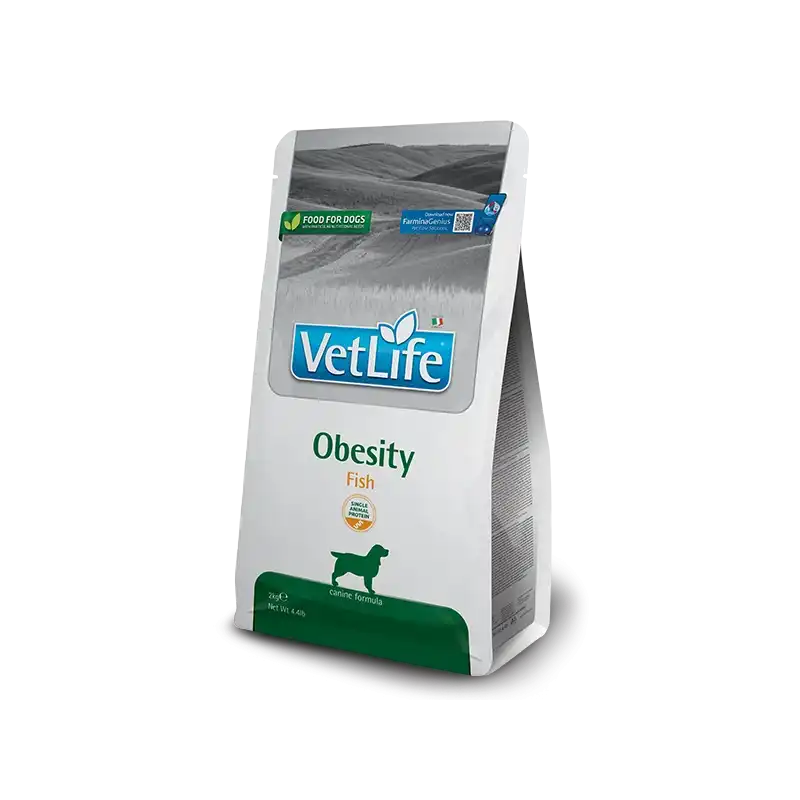 12Kg Farmina Vet Life Nat Obesity pienso para perros con Pescado - Farmina - Comparador de precios
