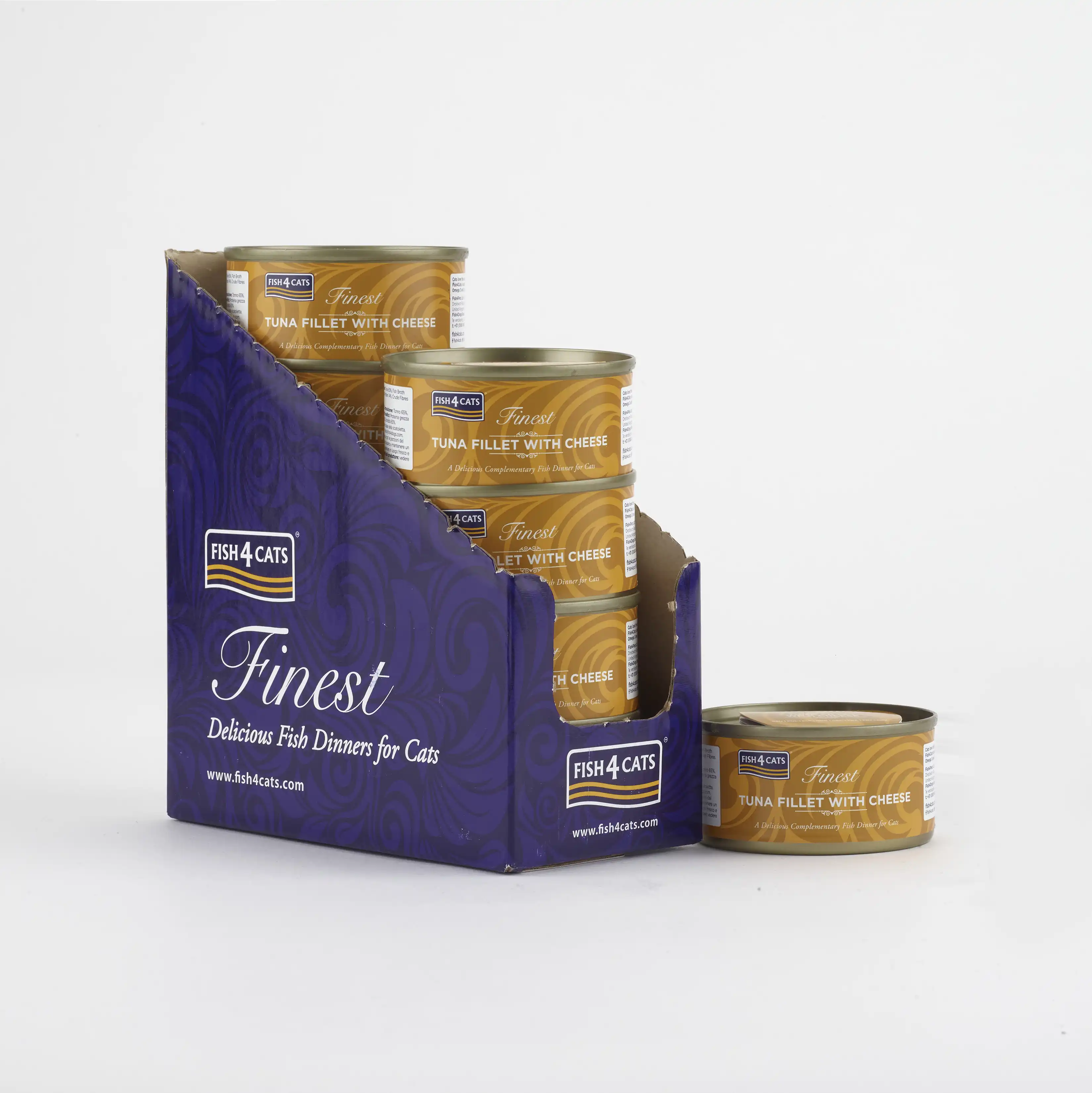 Fish4Cats filete de atún y queso 70 gr. - Fish4Cats - Comparador de precios