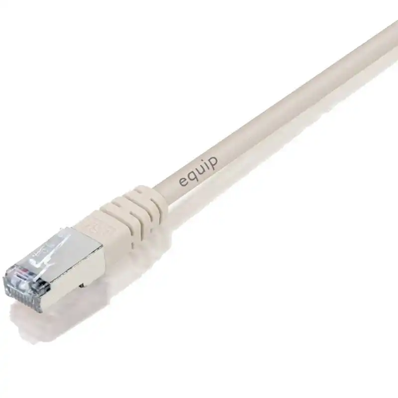 Equip Cable de Red RJ45 F/UTP Cat.5e Beige 10m