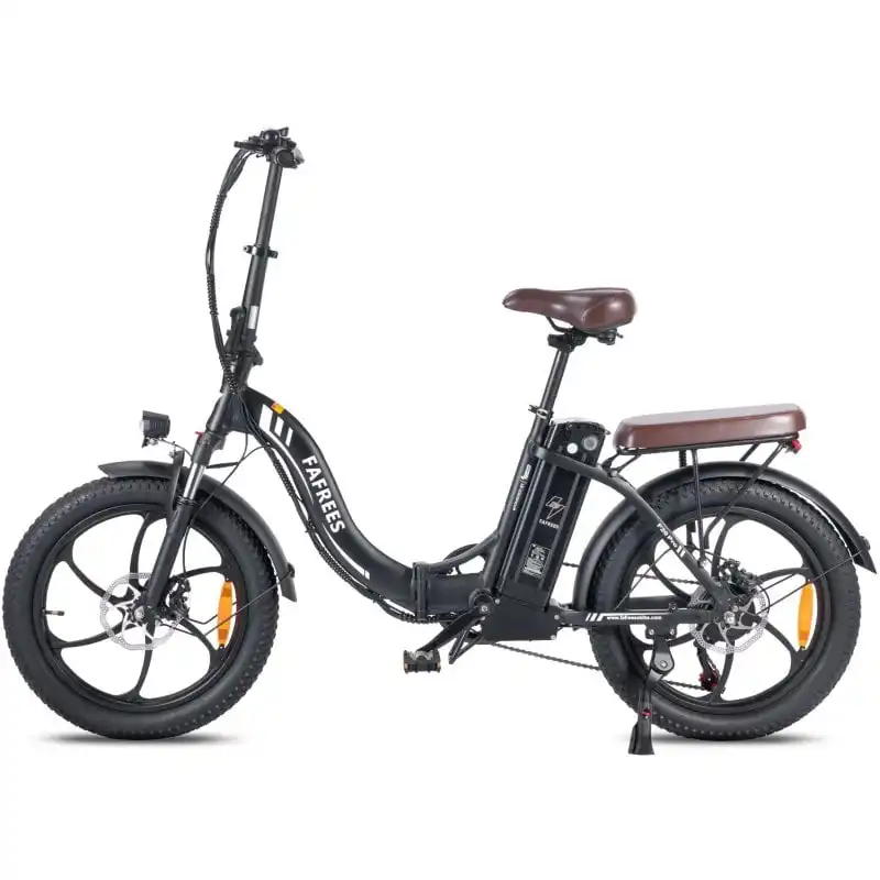 Fafrees F20 Pro Bicicleta Eléctrica E-Bike 250w Autonomía 80km con Frenos de Disco Negro