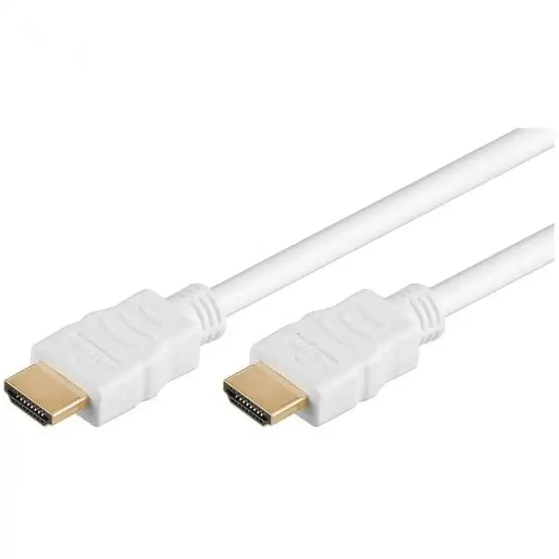Goobay Cable HDMI Ethernet 1.4 Macho/Macho 3m Blanco