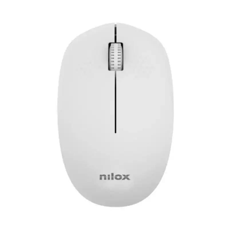 Nilox MXMOWI4013 Ratón Inalámbrico 1000DPI Gris