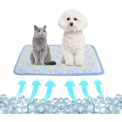 Pet Planet Alfombrilla refrescante para perros y gatos - Azul M - Pet Planet - Comparador de precios