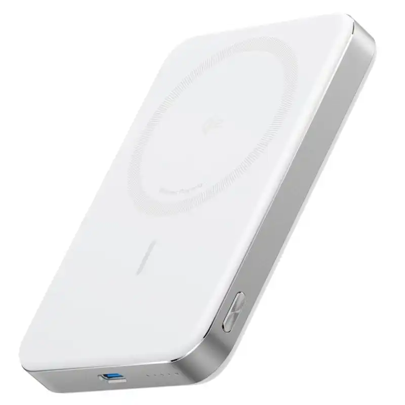 Anker MagGo Powerbank 10000mAh Magnética Qi2 Ultra Slim Blanca