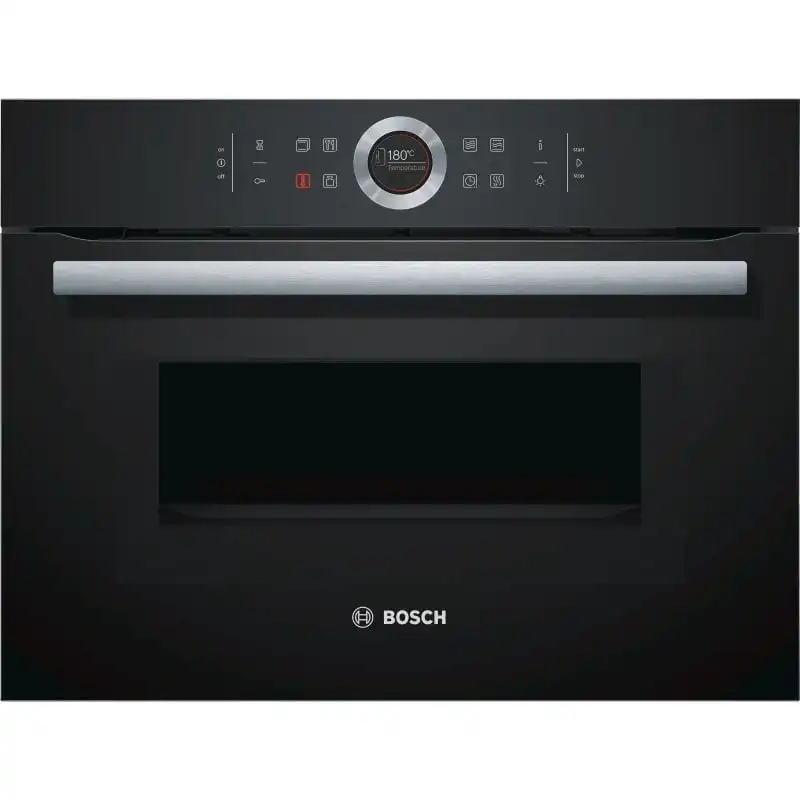 Bosch CMG633BB1 Horno Compacto Multifunción con Microondas 45L Negro