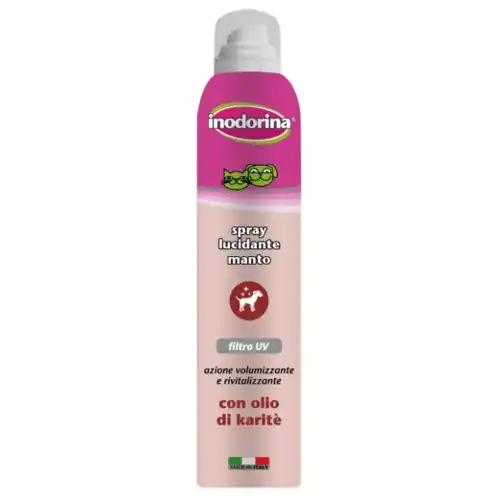 Inodorina Spray Brillo Filtro UV para perros