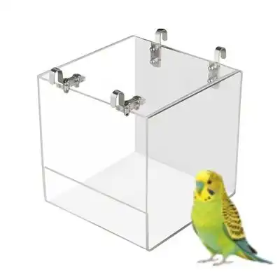 MCBOSON Baño para pájaros colgante cúbico - 1 artículo - Mcboson - Comparador de precios