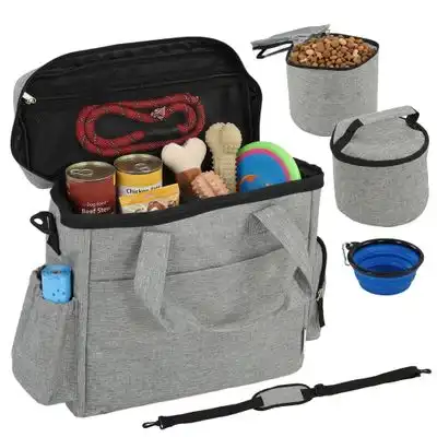 PawHut Bolso de Viaje para Perro 38x17x35 cm Gris Claro - 1 Article - PawHut - Comparador de precios