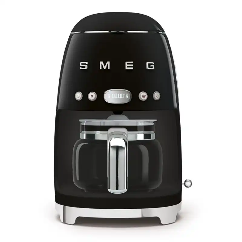 Smeg DCF02BLEU Cafetera de Goteo 1.4L 1050W Negra