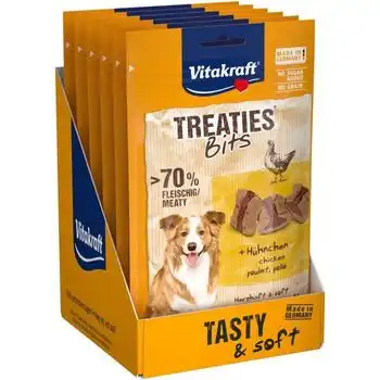 Snacks Para Perros Con Pollo - 6 Sobres De 120g Vitakraft