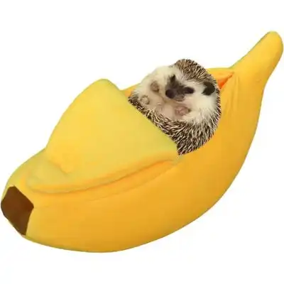 UAMLY Cama tipo escondite Banana Cave para animales pequeños - 1 pieza - Uamly - Comparador de precios