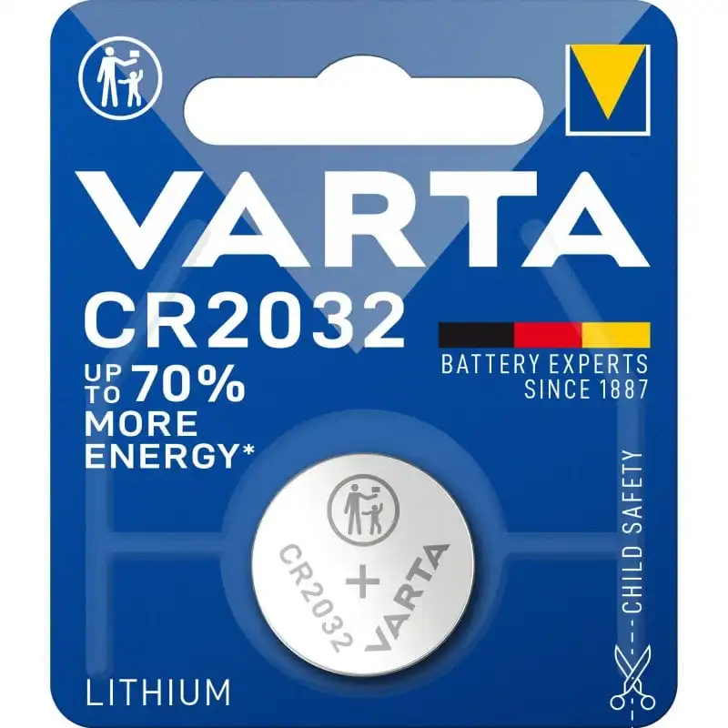 Varta Pila de Botón CR2032 3V Litio