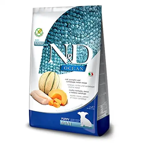 2,5Kg Farmina ND  Ocean Pienso para cachorros mini de Bacalao y Pumpkin - Farmina - Comparador de precios